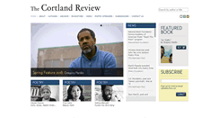 Desktop Screenshot of cortlandreview.com